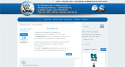 Desktop Screenshot of cajapolicialtdf.com